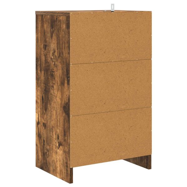 Нощни маси 2 pcs Димян дъб 40 x 30 x 467 см Инженерно дърво