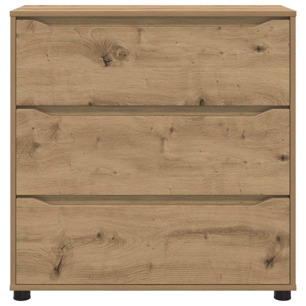 Шкаф за съхранение 80 x 31 x 81 см Инженерно дърво Дъб