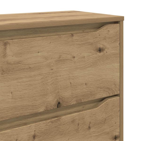 Шкаф за съхранение 80 x 31 x 81 см Инженерно дърво Дъб