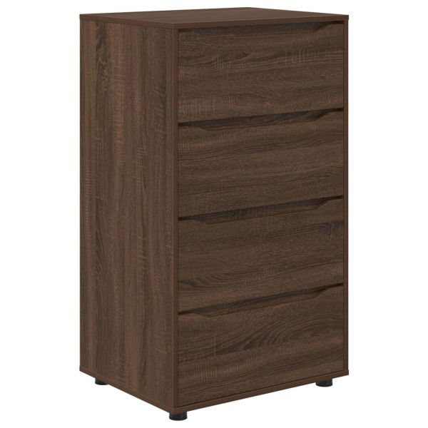 Шкафове за съхранение Кафяв дъб 60 x 48 x 105 см