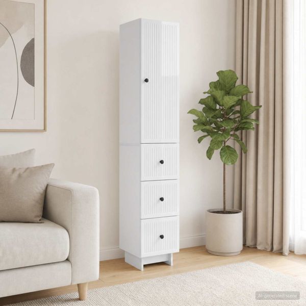 Комплект шкафове 2 pcs 33 x 34,5 x 90 см Инженерна дървесина