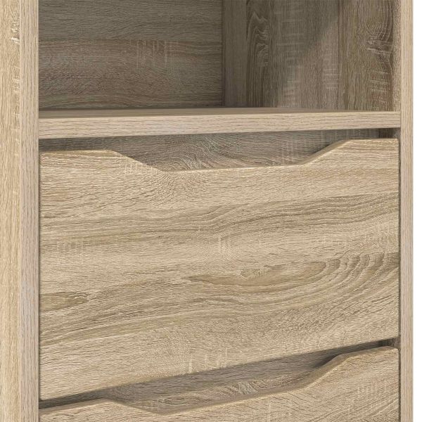 Нощно шкафче Сонома дъб 40 x 30 x 467 см Инженерно дърво