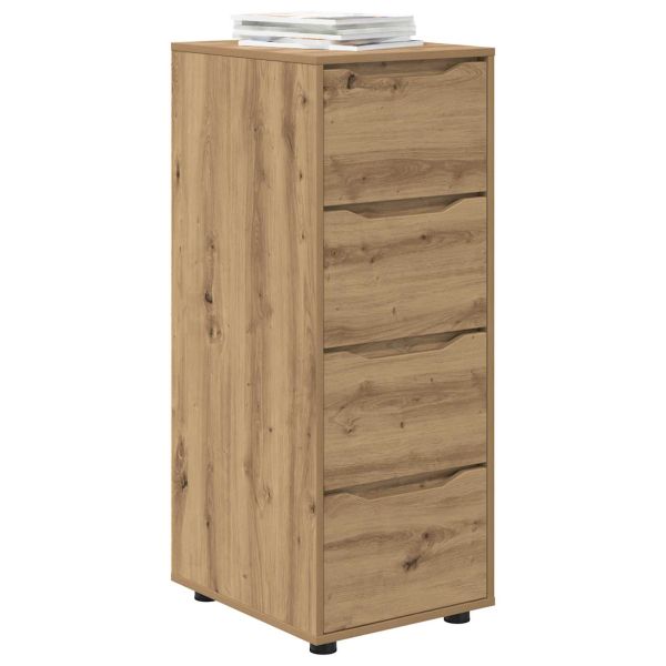 Шкаф за съхранение 40 x 48 x 105 см Инженерно дърво Дъб