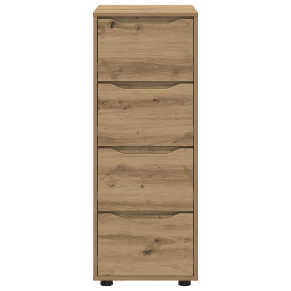 Шкаф за съхранение 40 x 48 x 105 см Инженерно дърво Дъб