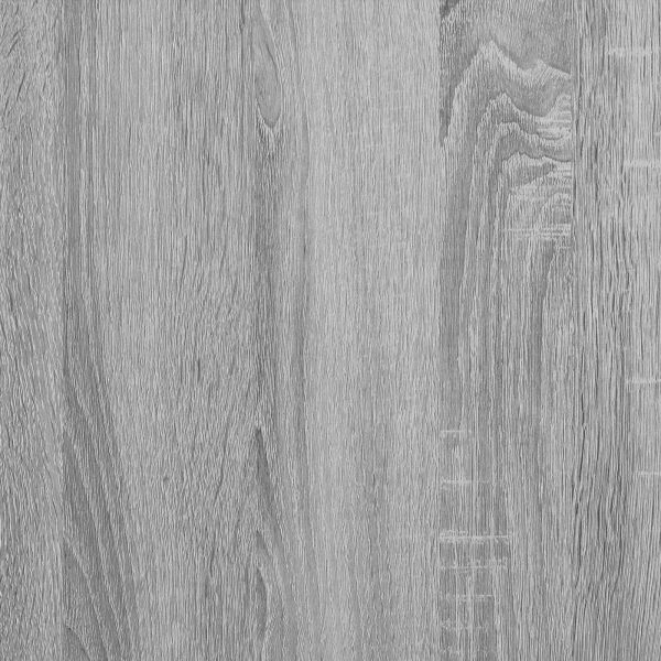 Облегалка за глава Сив Сонома Инженерна дървесина