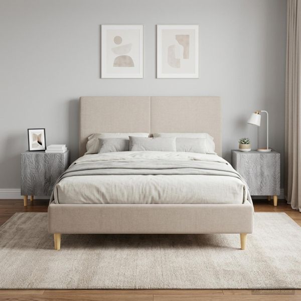 Нощно шкафче 2 pcs Сив Сонома 43 x 34,5 x 50 см