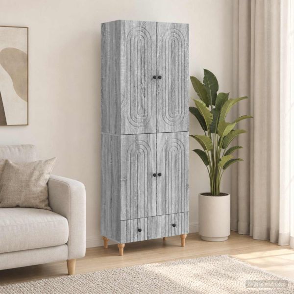 Комплект шкафове 2 pcs 66 х 34,5 х 95 см Инженерна дървесина