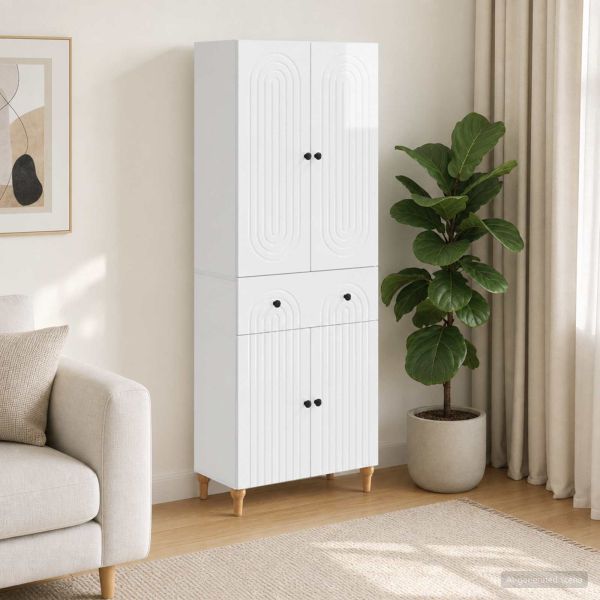 Комплект шкафове 2 pcs 66 x 34,5 x 90 см Инженерна дървесина