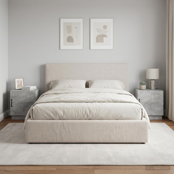 Нощно шкафче 2 pcs Бетоново сиво 43 x 34,5 x 47 см