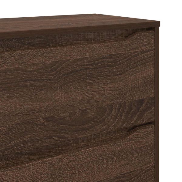 Шкаф за съхранение 80 x 31 x 81 см Инженерна дървесина