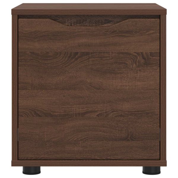 Шкаф за баня Кафяв дъб 40,5 x 40 x 44 см Инженерно дърво