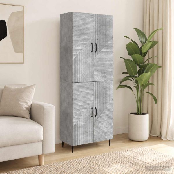 Комплект шкафове 2 pcs 66 x 34,5 x 89,5 см Инженерна дървесина