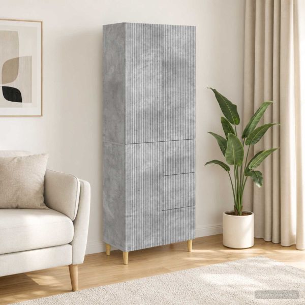 Комплект шкафове 2 pcs 66 x 34,5 x 90 см Инженерна дървесина