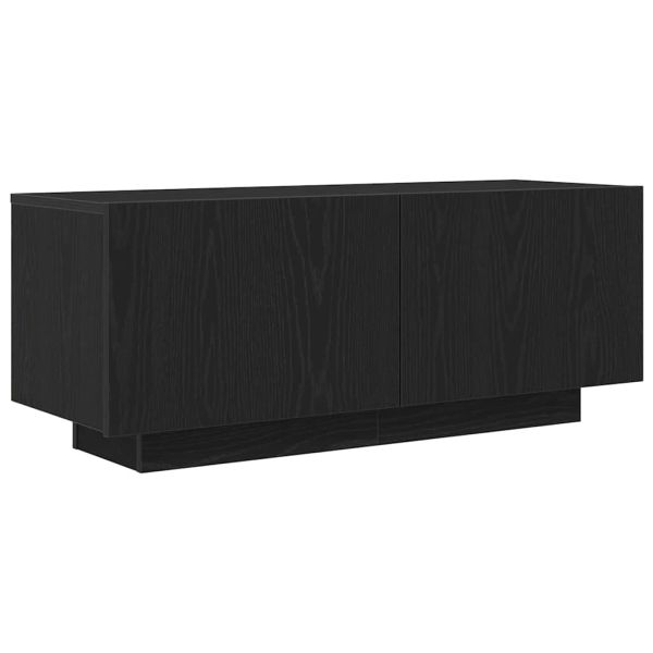 Комплект ТВ шкаф 3 pcs Черно 300 x 35 x 40 см Инженерно дърво