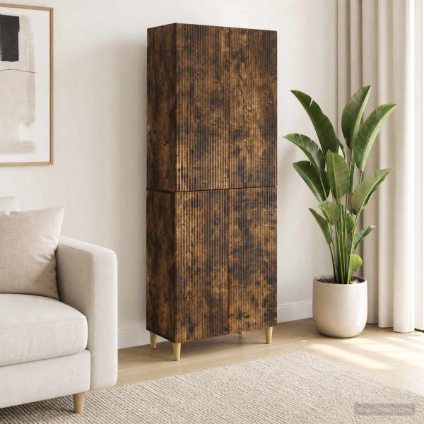 Комплект шкафове 2 pcs 66 x 34,5 x 90 см Инженерна дървесина