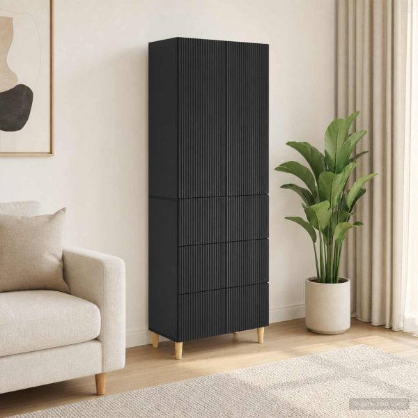 Комплект шкафове 2 pcs 66 x 34,5 x 90 см Инженерна дървесина