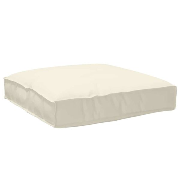 Възглавница Крем 80 x 80 x 12 cm Оксфордска тъкан
