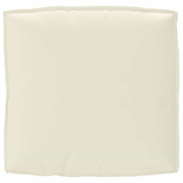 Възглавница Крем 80 x 80 x 12 cm Оксфордска тъкан