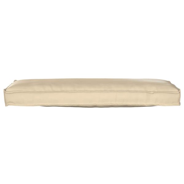 Възглавница Бежово 120 x 40 x 8 см Оксфордска тъкан