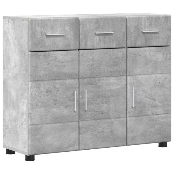 Служебен шкаф FLORIN 88,5 x 30,5 x 73 см Циментено сиво