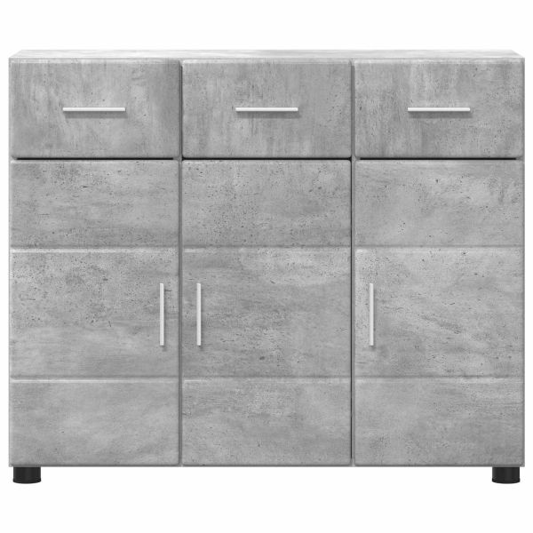 Служебен шкаф FLORIN 88,5 x 30,5 x 73 см Циментено сиво
