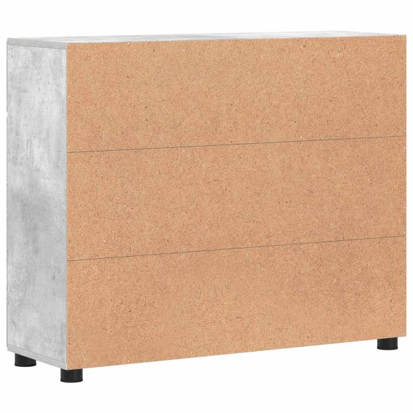 Служебен шкаф FLORIN 88,5 x 30,5 x 73 см Циментено сиво