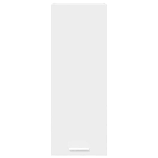 Висящ шкаф Бяло 30 x 31 x 80 см Инженерна дървесина