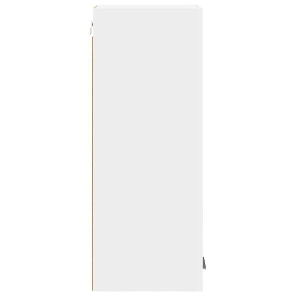 Висящ шкаф Бяло 30 x 31 x 80 см Инженерна дървесина