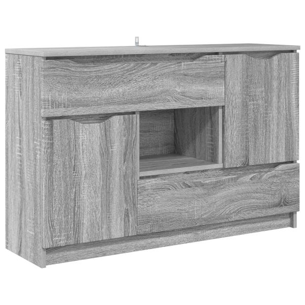 Служебен шкаф Сив Сонома 100 x 30 x 65,6 Инженерно дърво