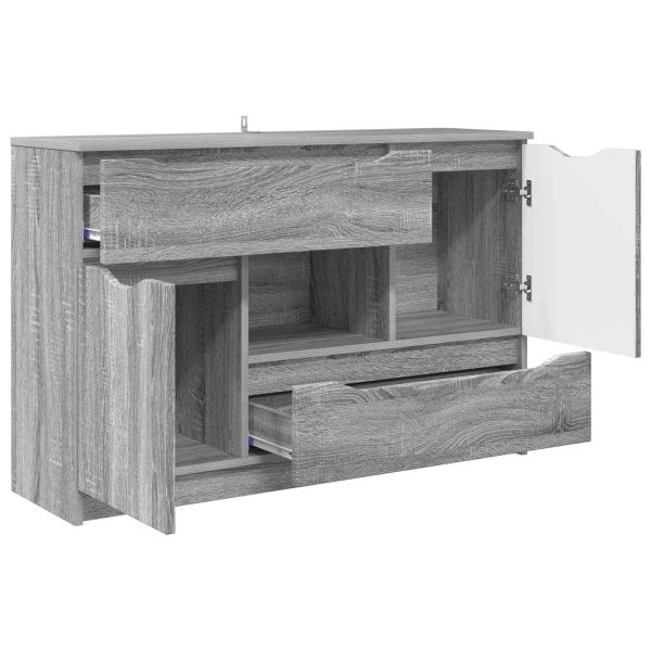 Служебен шкаф Сив Сонома 100 x 30 x 65,6 Инженерно дърво