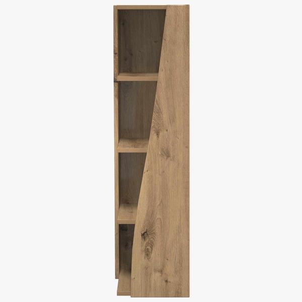 Ъглов шкаф 27,5x27x102см Инженерна дървесина Дъб