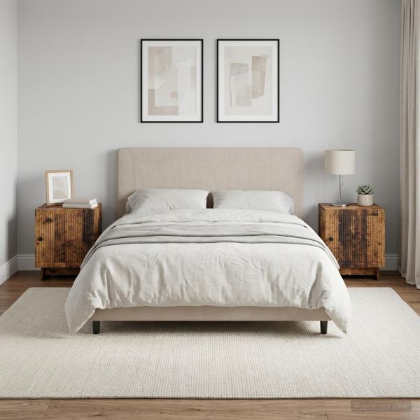 Нощен шкаф 2 pcs Старо дърво 43 x 34,5 x 50 см