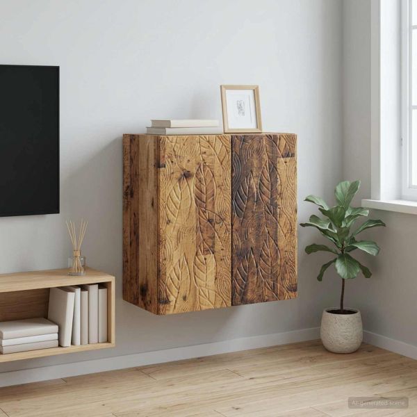 Стенно шкафче Старо дърво 59 x 31 x 60 см Инженерна дървесина