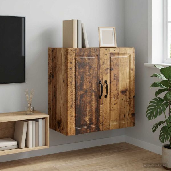 Стенно шкафче Старо дърво 59 x 31 x 60 см Инженерна дървесина
