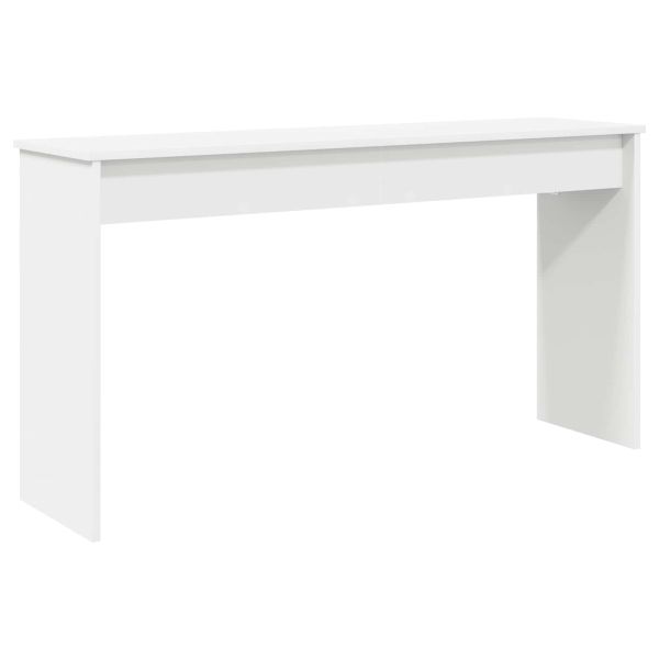 Стойка за клавиатура Бяло 120 x 32 x 64 см Инженерно дърво
