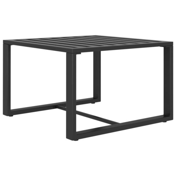 Градински комплект с възглавници, 3 части алуминий антрацит