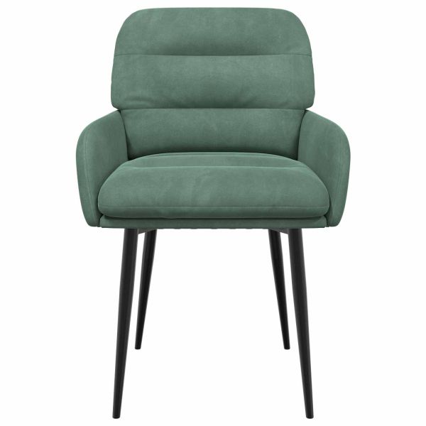 Обедени столове 4 pcs Кадифе Морско зелено 59 x 59,5 x 90 см