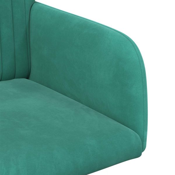Обедени столове 4 pcs Кадифе Тюркоаз 55 x 50 x 84 см