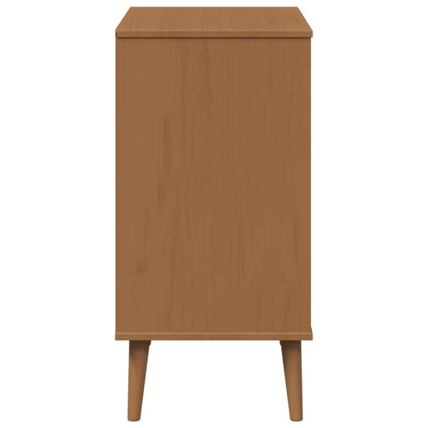 Служебен шкаф MOLDE Карамел 90 x 40 x 80 см