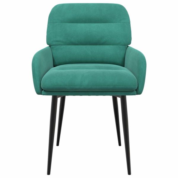 Обедени столове 2 pcs Кадифе Тюркоаз 59 x 59,5 x 90 см