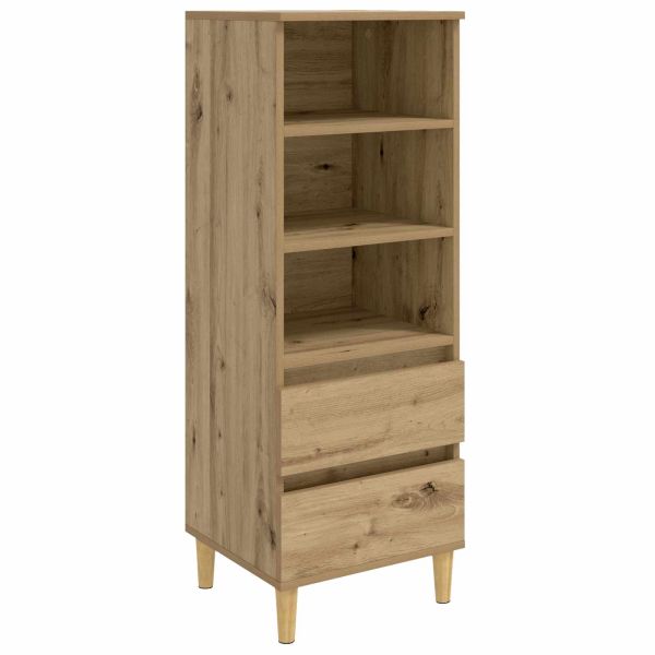 Висок шкаф Дъб артизан 40 x 36 x 110 см Инженерна дървесина