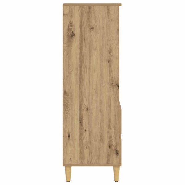 Висок шкаф Дъб артизан 40 x 36 x 110 см Инженерна дървесина