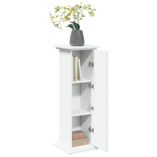 Стойка за витрини със съхранение 31x30x90 см инженерно дърво