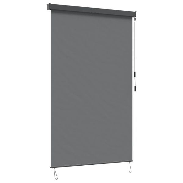 Ролетна щора Светлосиво 100 x 250 cm Текстил и Алуминий