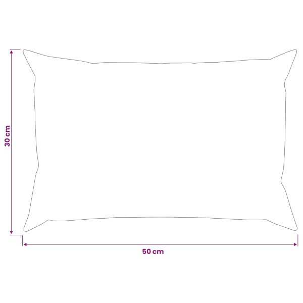 Калъфка за възглавница 6 pcs HEERLEN Зелено 30 x 50 cm