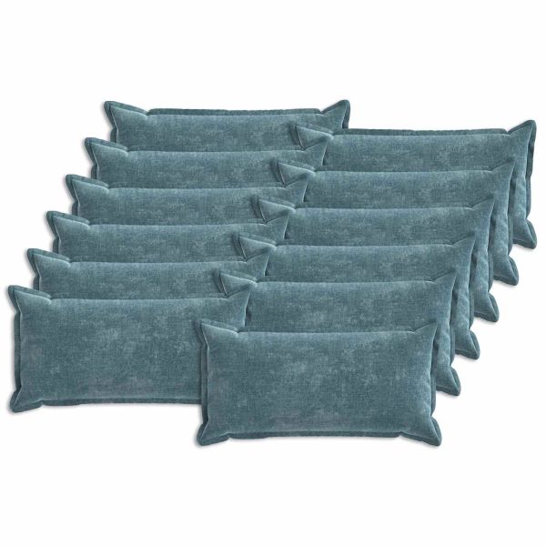 Калъфка за възглавница 12 pcs HOUTEN Синьо 40 x 80 cm