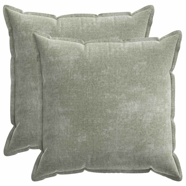 Калъфка за възглавница 2 pcs HOUTEN Зелено 80 x 80 cm