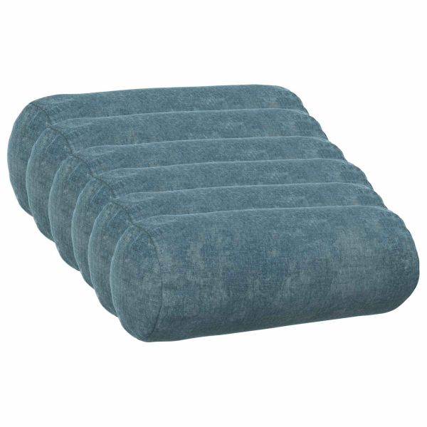 Калъфка за възглавница 6 pcs HEERLEN Синьо Ø 15 x 40 см