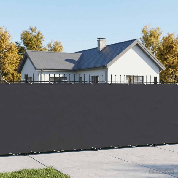Прозорец за балкон 1,2 x 25 m Тъкан с PU покритие Черно