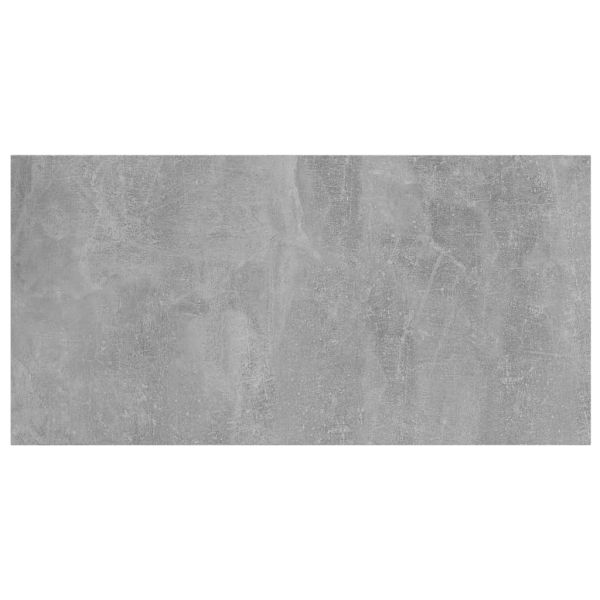 Рафтове за етажерка, 8 бр, бетонно сиви, 80x30x1,5 см, ПДЧ